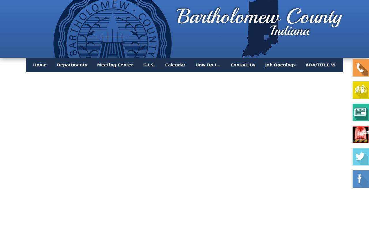 Bartholomew County court docket phone directory