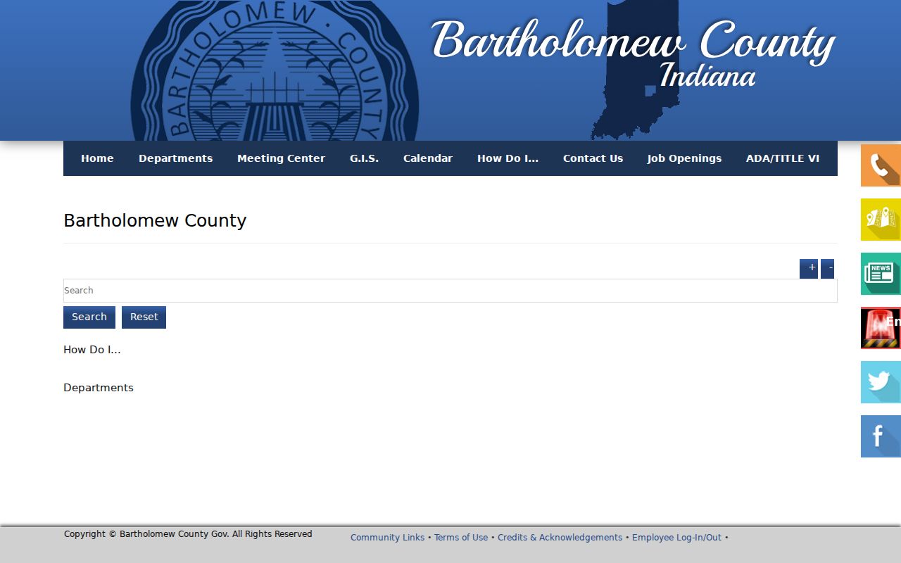 Bartholomew County court docket records and case FAQ